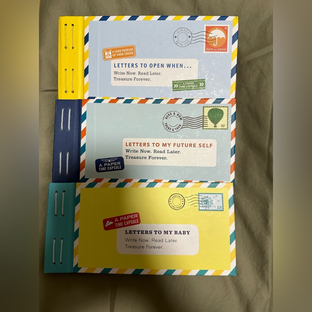 A Paper Time Capsule Letter: Three Books Bundle